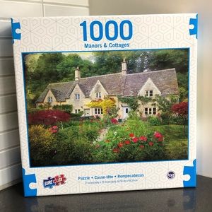 1000 piece Sure-Lox Manors & Cottages puzzle